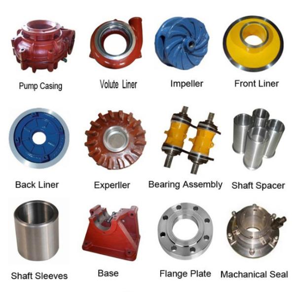 Резиновый выровнянный центробежный вкладыш плиты рамки запасных частей насоса Slurry