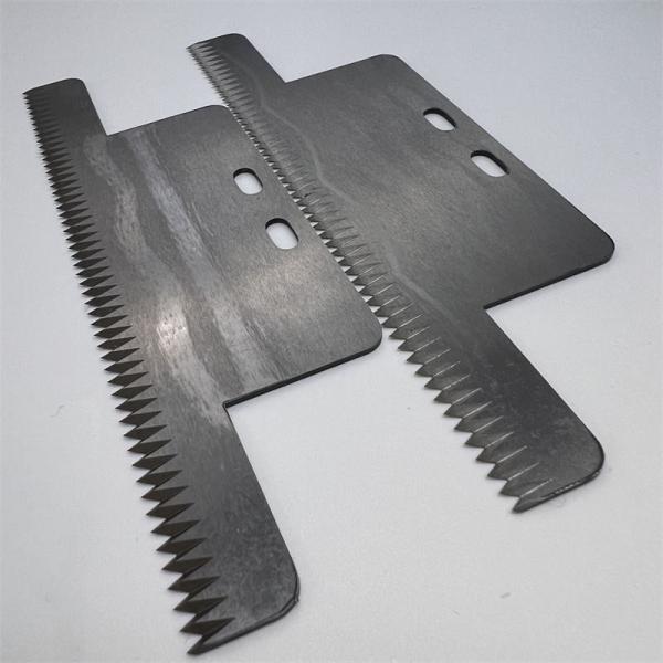 Cuchillas de embalaje de alimentos dentados Cr12MoV para la industria del embalaje