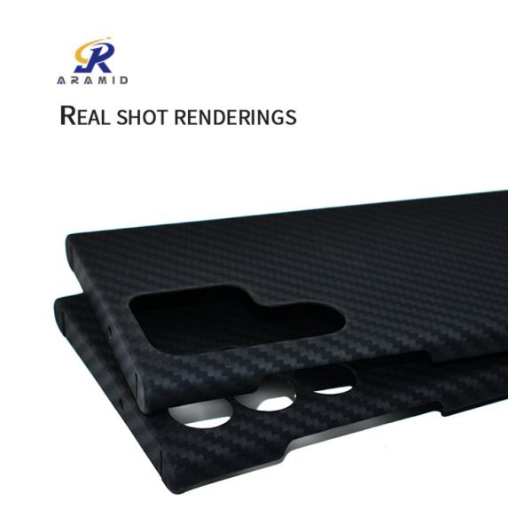 случай телефона Кевлара волокна Samsung S22 Aramid толщины 0.65mm ультра тонкий штейновый