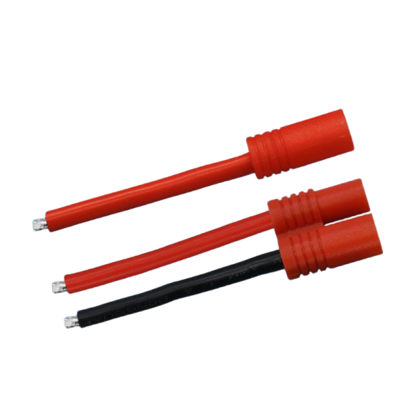 Electronic Wire Harness | Custom 30A Rated 3.5mm Gold-Plated Banana Plug Extension Cable Assembly for Quadcopter Aerial UAV | China Electronic Wire Manufacturer