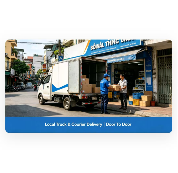 General Goods Shipping to Vietnam Land Transport DDP Door To Door Logistics