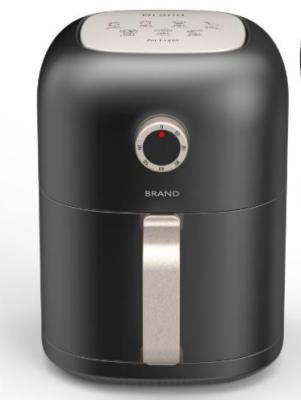 Black 300watt Restaurant Size Air Fryer , 3000ml Automatic Air Fryer
