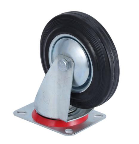 8'' Swivel Wheels Hand Trolley Wheels Heavy Duty Wheels For Cart 200kg