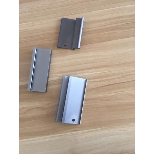 Серый цвет никеля темноты покрывая анодировал алюминиевый промышленный профиль 6063-Т5/6005-Т6