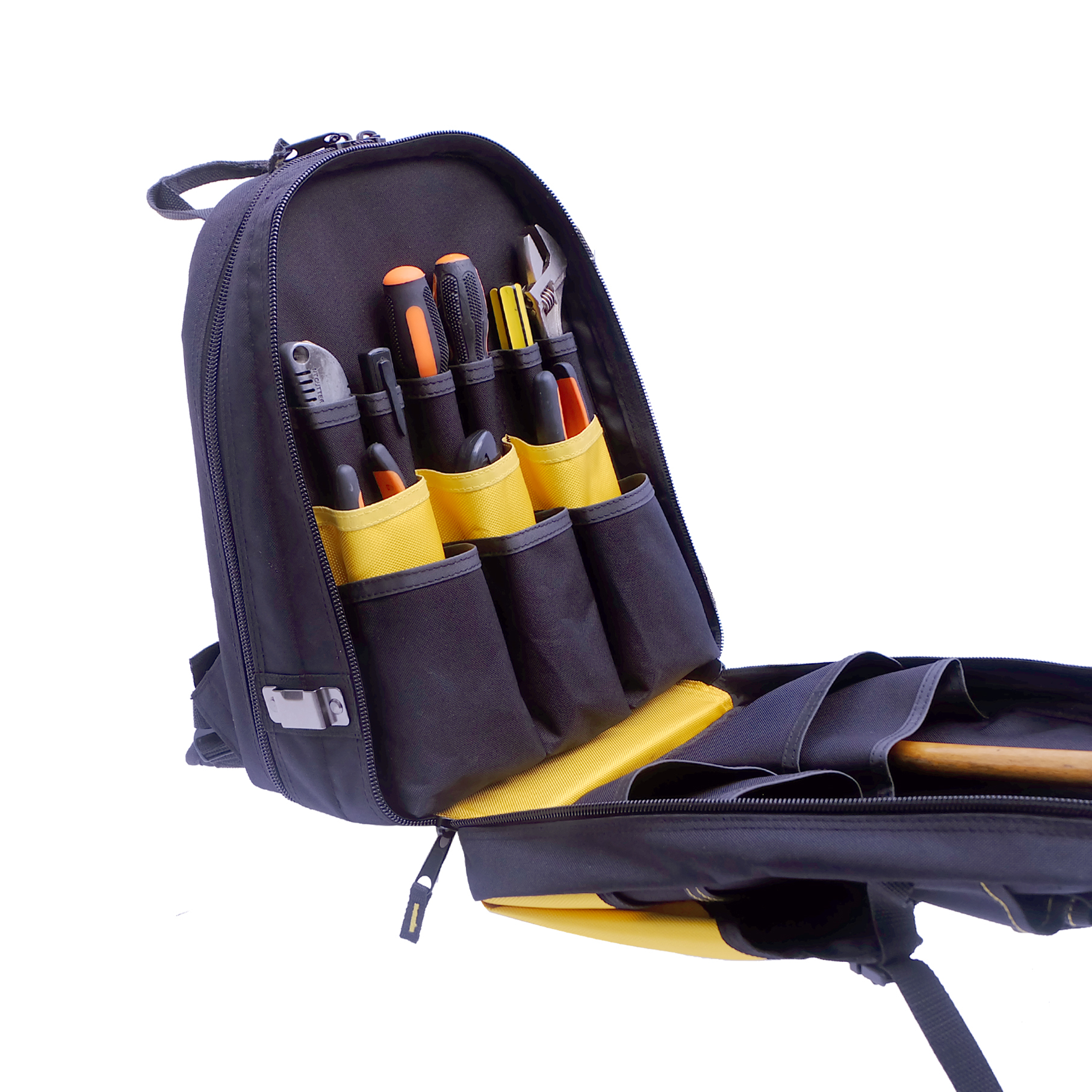 Backpack Sturdy and Durable Tool Kit, Electrician, Portable Multifunctional Repair Bag, Storage Tool Backpack Bag