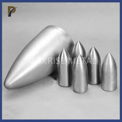 Cabeça superior da liga brilhante do molibdênio de TZM para a tubulação de aço sem emenda que rosqueia o metal de Tzm da máquina 	Fabricação principal