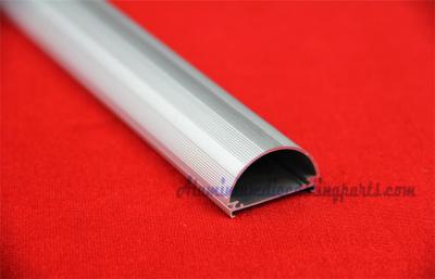 A prata longa anodiza a liga de alumínio expulsou perfis do tubo fluorescente do diodo emissor de luz para a luz do dia & a lâmpada da luz solar