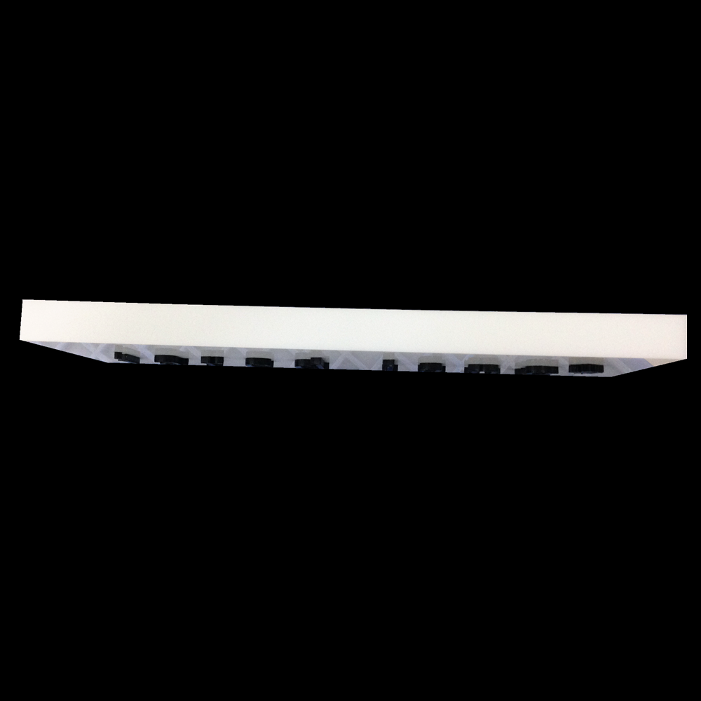 Customizable Sizes Solid Acrylic Block  With UV Printing For Logo Displays