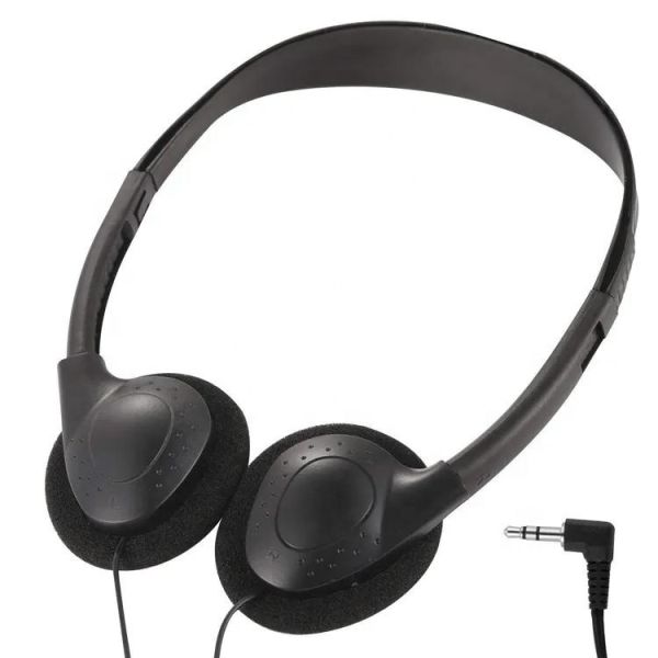 Over-ear Airline Headphone Durable and Comfortable for In-flight Entertainment