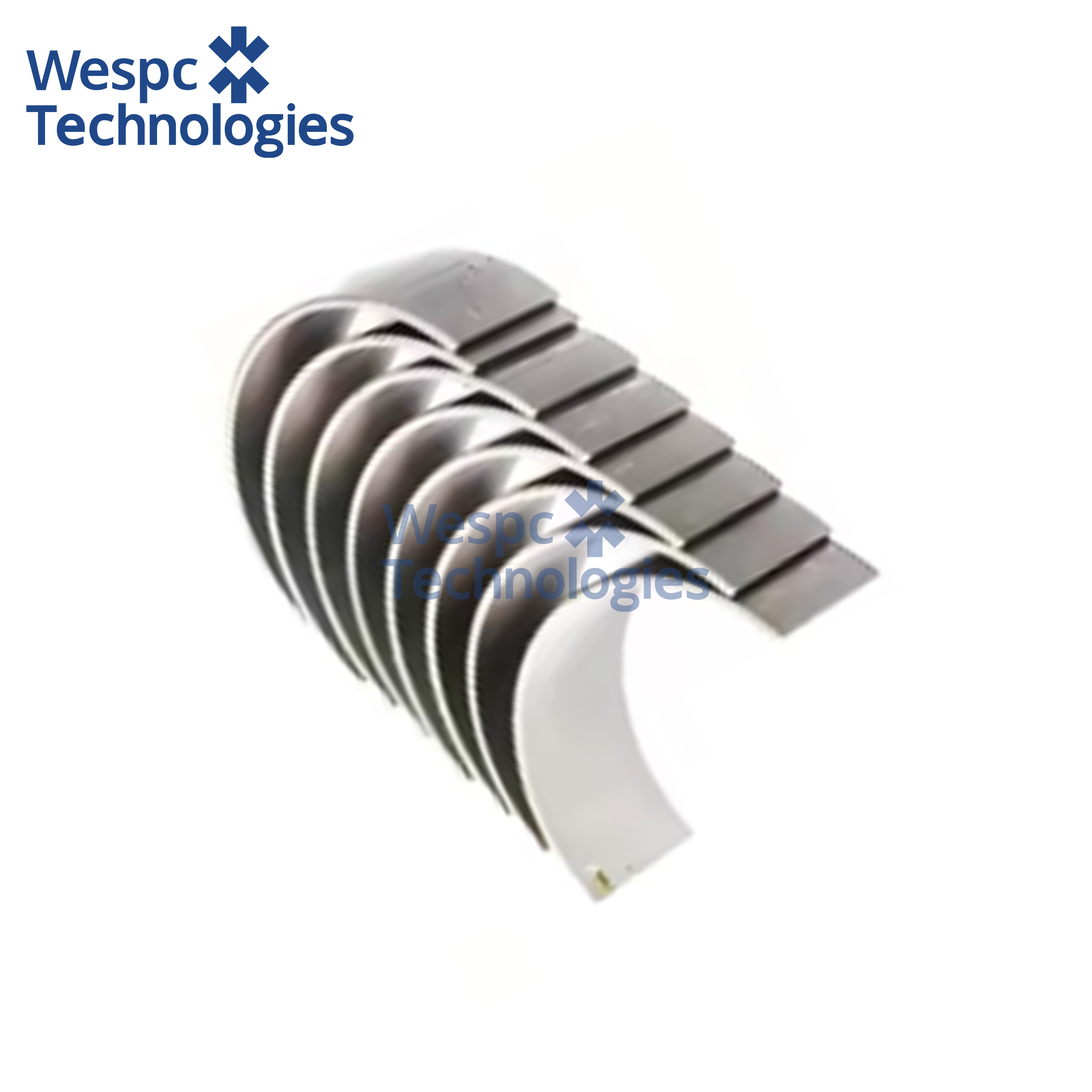 WESPC Bearing T420154 Conrod Set Diesel Component For Perkins C4.4 Engine