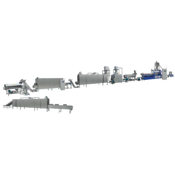 Extrusor multifuncional Maíz de maíz Cereales de desayuno Máquina de producción