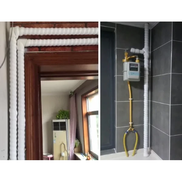 Plastic PP Spiral Wrap Protection Guard Hydraulic Hose Cover for Cable and Pipe Protection