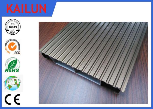 Interlocking Anodized Waterproof Aluminum Decking Boards Materials 6000 series Grade
