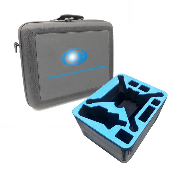 Heavy Duty DJI Phantom Quad Copter Hard Eva Case With Custom CNC Foam Tray Inside