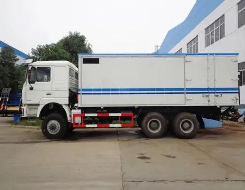 Shacman 6X4 15ton 20ton Heavy Duty Cargo Truck With Rear Lifting Platform