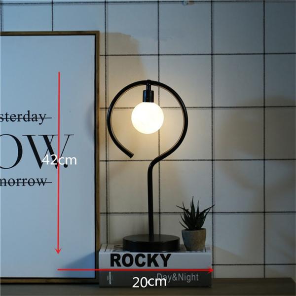 Nordic LED Copper Wire Night Light Room Layout Chic Wrought iron table lamp(WH-MTB-69)