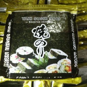 Top Grade Sushi Nori Dried Seaweed With 24 Months Shelf Life In 50 Sheet Packaging