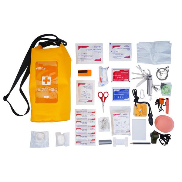 PVC Tarpaulin Waterproof First Aid Kit Bag Outdoor Camping Customize Logo