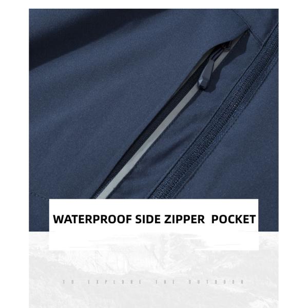 Прозрачный водонепроницаемый ветровой пиджак для наружного использования на заказ логотип водонепроницаемый ветровой пиджак плюс размер мужской женский пиджак для мужчин