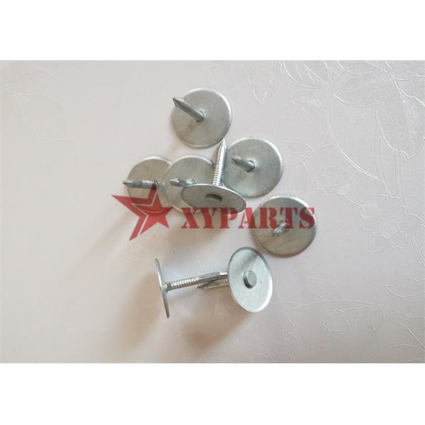 Galvanized Steel 3/4 '' Cup Head Weld Pins For Heat Insulation Rock Wool