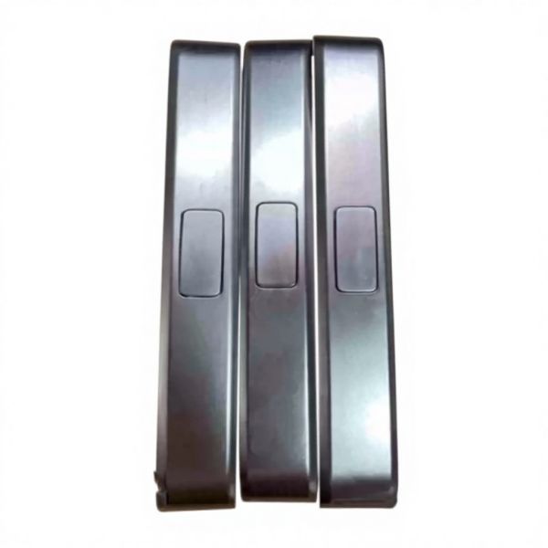 For Ideal L6L7L8L9MEGA Central Armrest Box Button Switch Electroplated Silver Button Decoration Strip Bright Strip