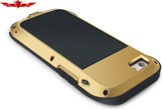 Aluminum Dirtproof/Shockproof/Waterproof With Gorilla Glass Iphone 5 5S Cases