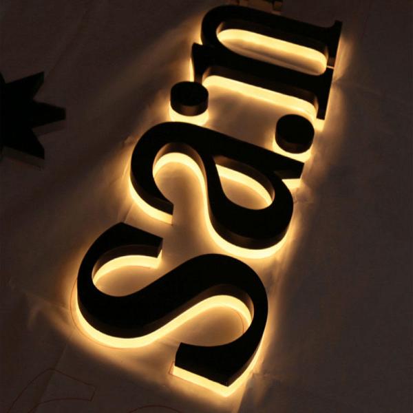 Acrylic Character 3D Three-Dimensional Signage Company Logo Background Wall Stickers 3D LED Billboards