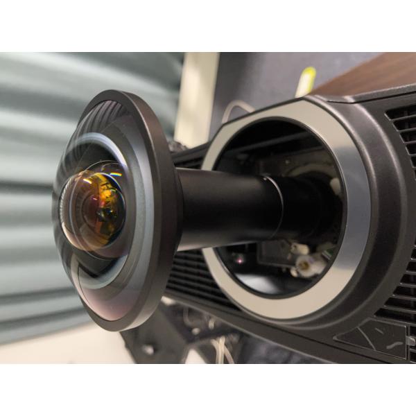 Объектив репроектора купола Fisheye 360 градусов внешний все стекло весь металл