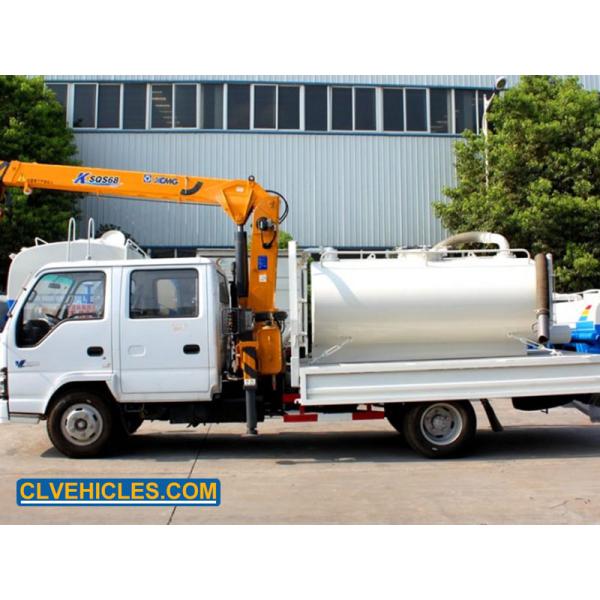 N Series ISUZU Truck Mounted Crane Lifting Truck 4X2 4m 3 ton