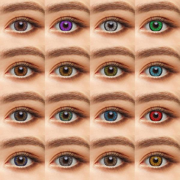 Aurora Green 14.2 Mm Contact Lenses Colored Eye Contacts Prescription