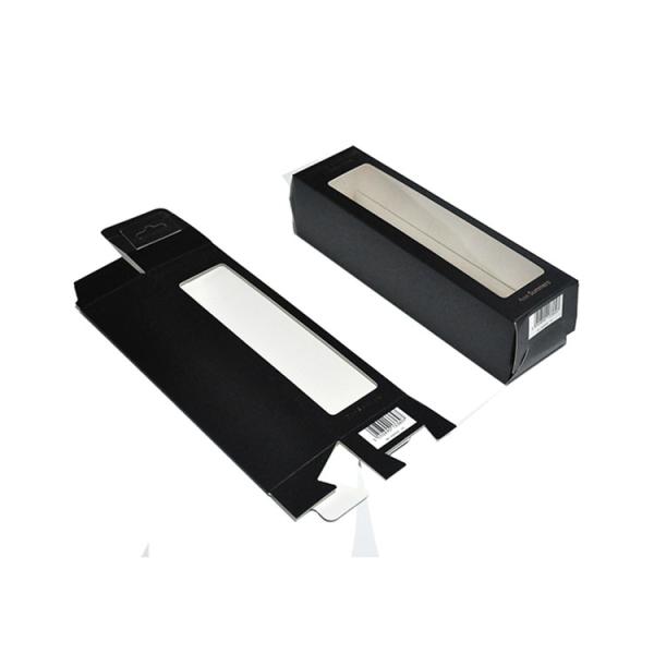 Cosmetic Custom Paper Packaging Box With Window Personalized Product Packaging