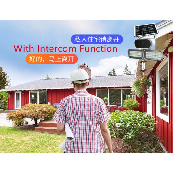 Пластиковая перезаряжаемые камера IP IP66 12000mAh 0.75W WIFI