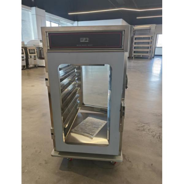 7 Trays Electric Glass Door Two Side Open Commercial Food Warmer Holding Cabinet