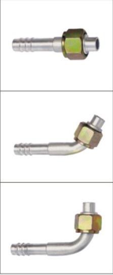 #6 #8 #10 #12 Quick joint Al jacktet2/Straight 45° 90°Shape / auto air conditioning hose fitting