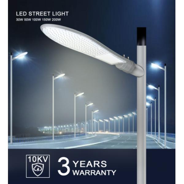 дорога 10KV шоссе защиты от перенапряжения уличного света СИД 100lm/W 2700K IP65