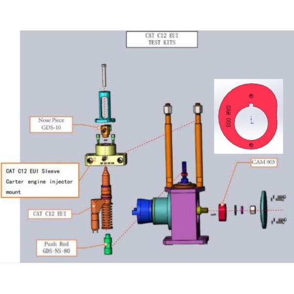 Precisión alta del émbolo de la bomba de inyección de combustible de los recambios de Duable EUI/EUP