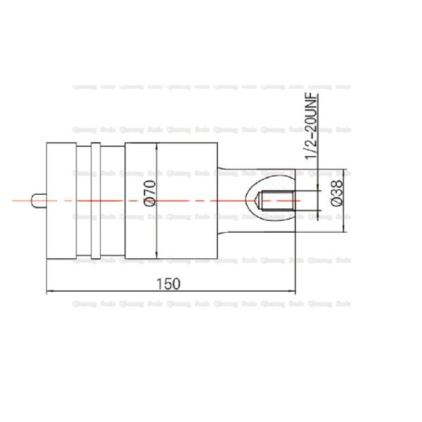 Replacement Branson 803 Ultrasonic Welding Converter For Plastic Welding Equipment