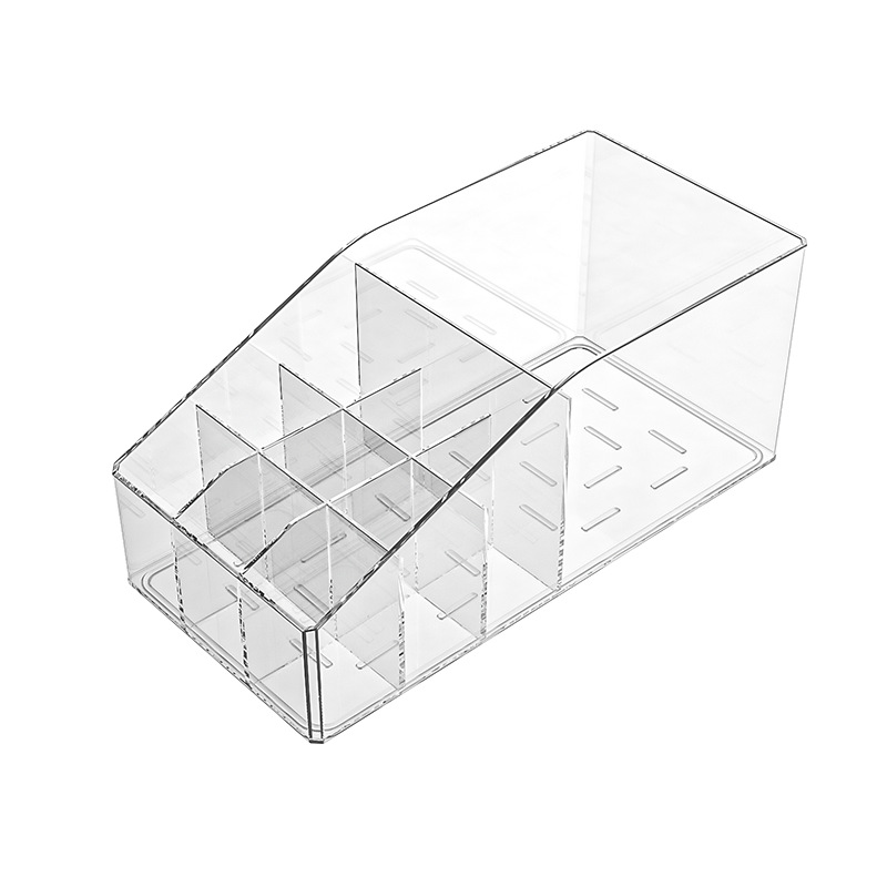 Wholesale Multi Lipstick Box Desktop Acrylic Transparent Cosmetics Storage Box Web Red Dressing Table Skin Care Mask Box