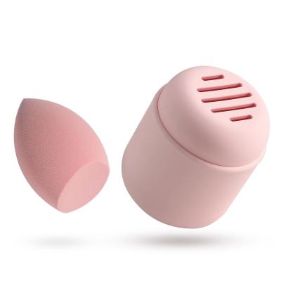 Washable Breathable Silicone Makeup Sponge Holder Beauty Sponge Blender Travel Case