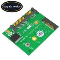 M.2 SATA SSD to SATA III 2.5インチ アダプター NGFF M.2 デスクトップとラップトップ用のキーB拡張カード SATA SSDのサポート 2230 2242mm