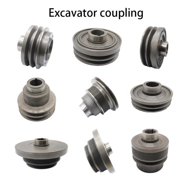 Iron Gloden 2 Groove Digger E120B Engine Fan Pulley