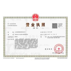 Shandong Hailian Steel Group Co., Ltd Certifications