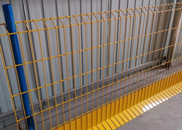 Powder Coated 75*75mm light duty Edge Protection Fencing