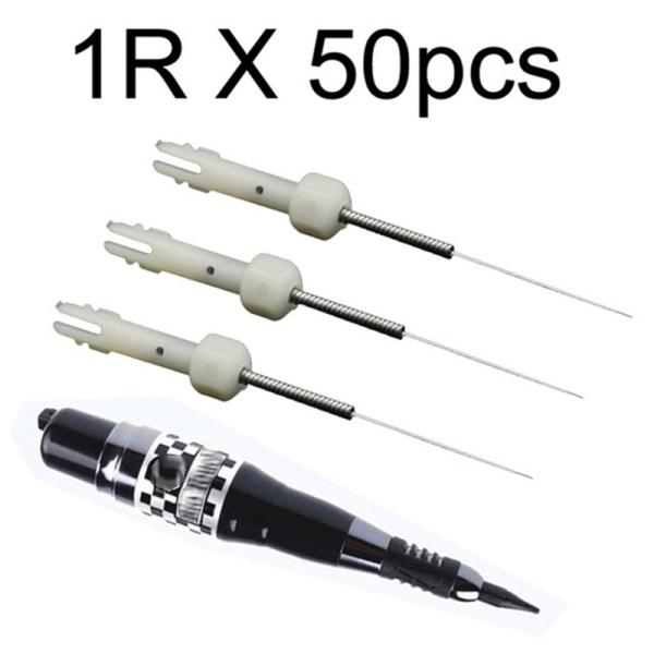 Disposable package Permanent Disposable 1R Eyebrow Tattoo Makeup Needles