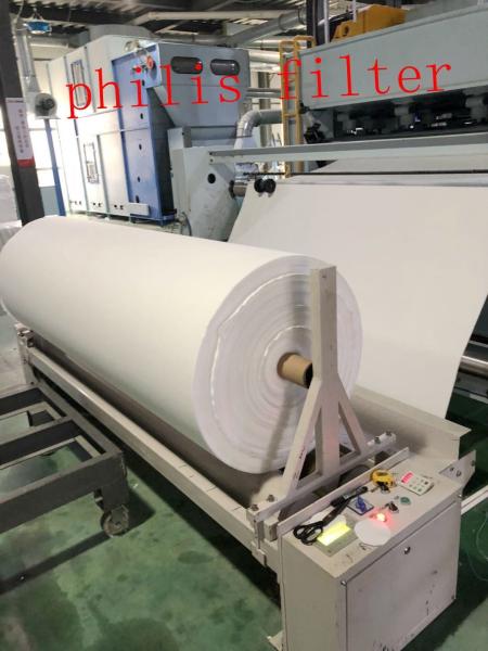 150 Micron 200 Micron Nonwoven Filter Cloth Polyester High Temperature Grade