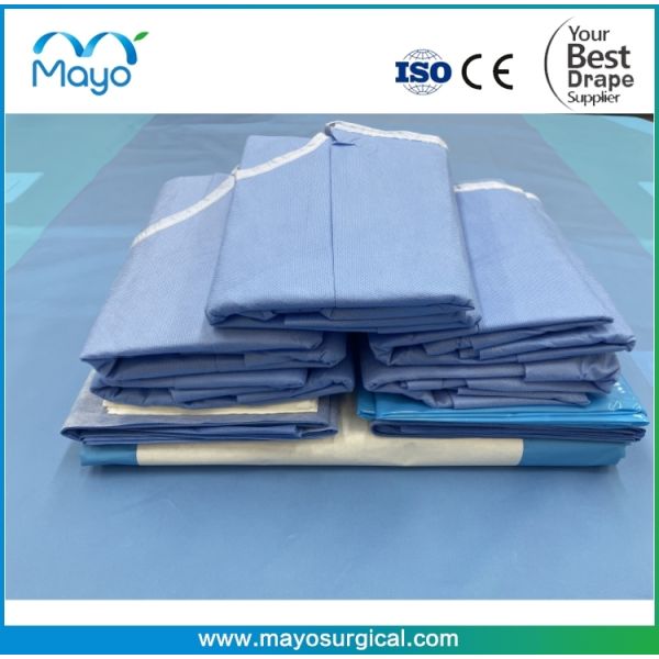 Sterile Hospital Surgery Packs Laparotomy Kits (Cambodia Factory)