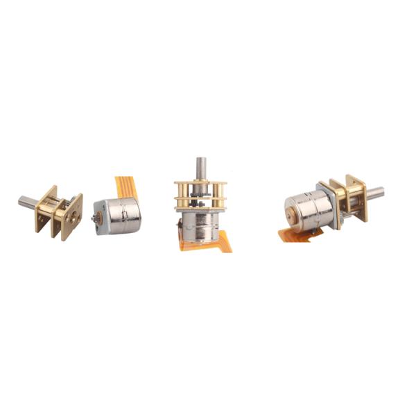 10mm Geared Stepper Motor  Intelligent Security 5VDC Micro Stepper Motor 2Phase 4 Wire Bipolar Drive VSM10157-10G8D