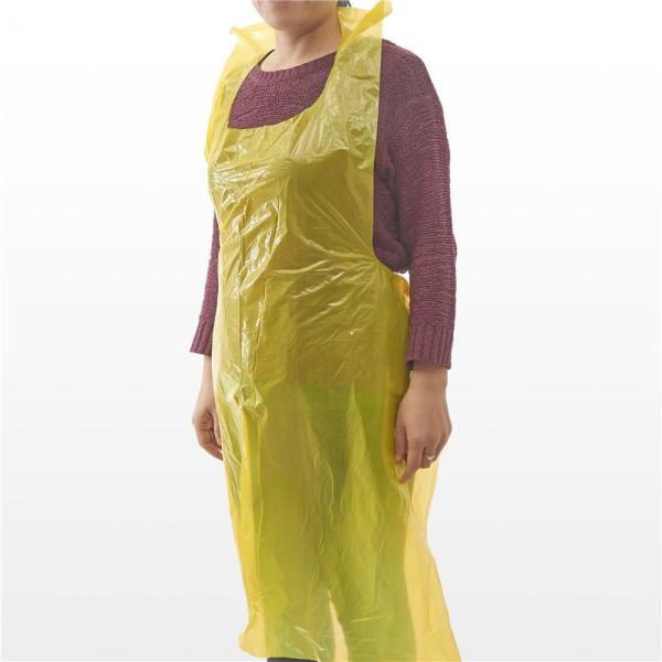 Multi Colored Disposable Apron Water Resistant For Restaurant / Coffee Bar