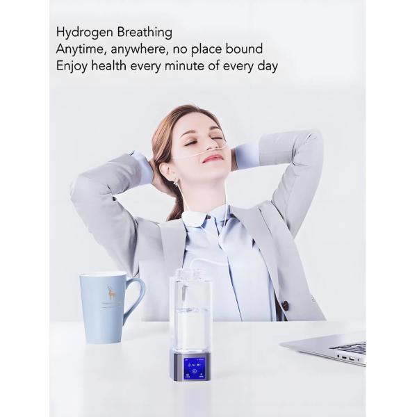 Водородная бутылка с водой пищевого качества Тритан материал УФ логотип печатаемый