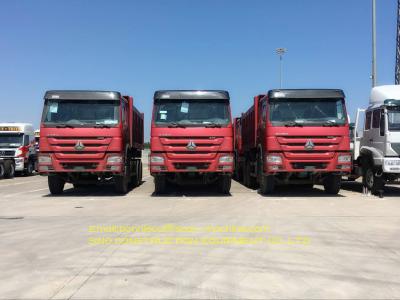 Caminhões basculantes comerciais da capacidade grande caminhão de caminhão basculante da mão esquerda do motor de 371 cavalos-força